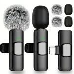 2-in-1 Professional Wireless Microphone with Charging Case