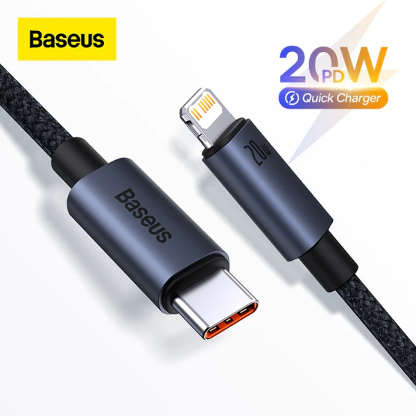 Baseus 20W USB Type C to Lighting Charger Cable