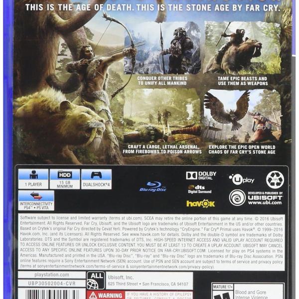 Far Cry Primal PS4