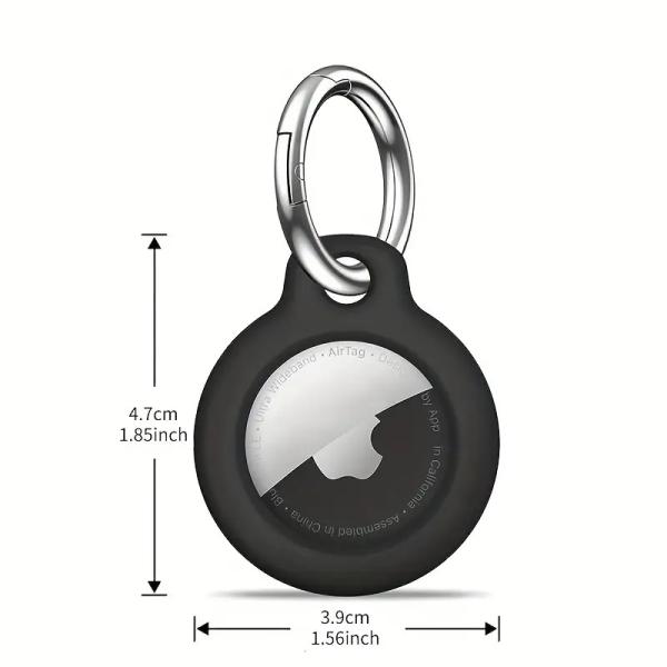 Protective Case for Airtag with Keychain, Scratch-Resistant Airtag Cover