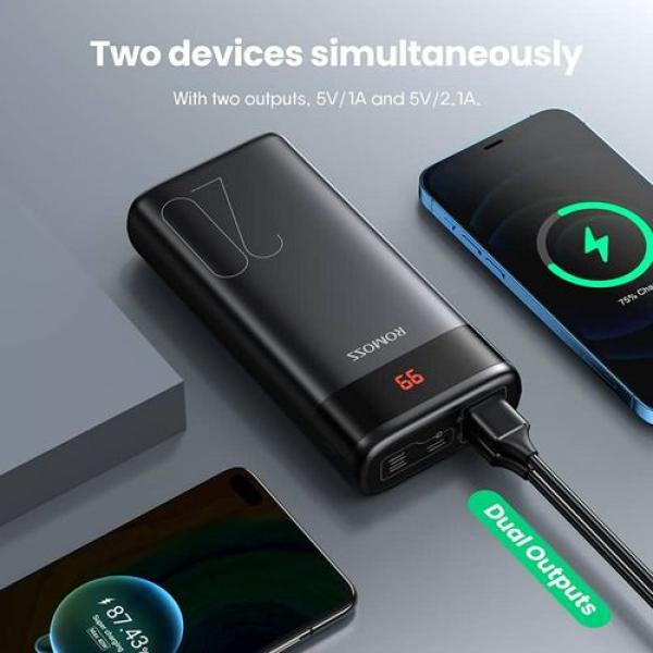 Romoss Ares 20 Portable Power Bank 20000mAh USB Type-C Input
