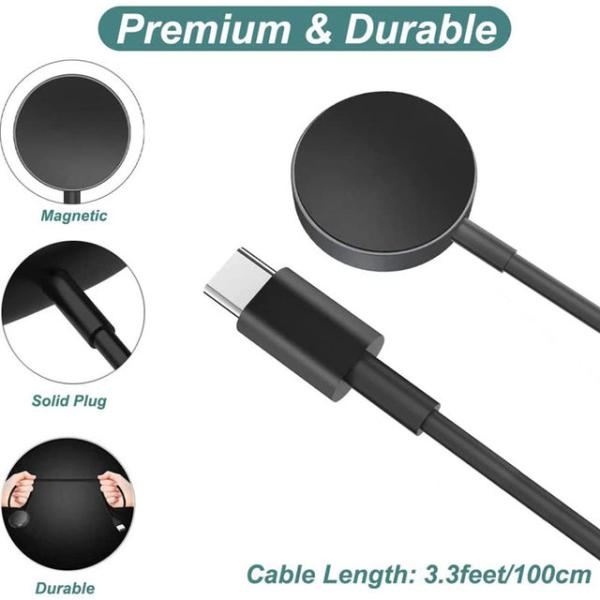 SAMSUNG Official Galaxy Watch Fast Wireless Charger (USB-C) Black