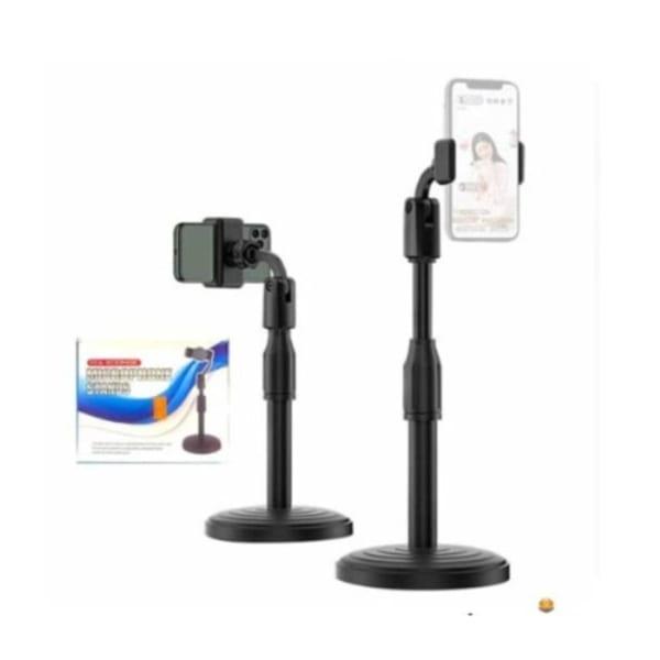 Vocal Microphone Stands For Smart Phones And Mics Black