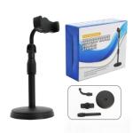 Vocal Microphone Stands For Smart Phones And Mics Black