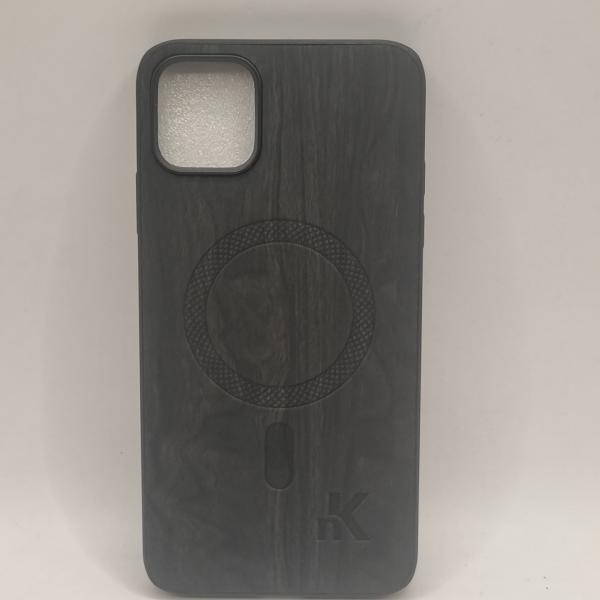 wooden MagSafe case for iPhone