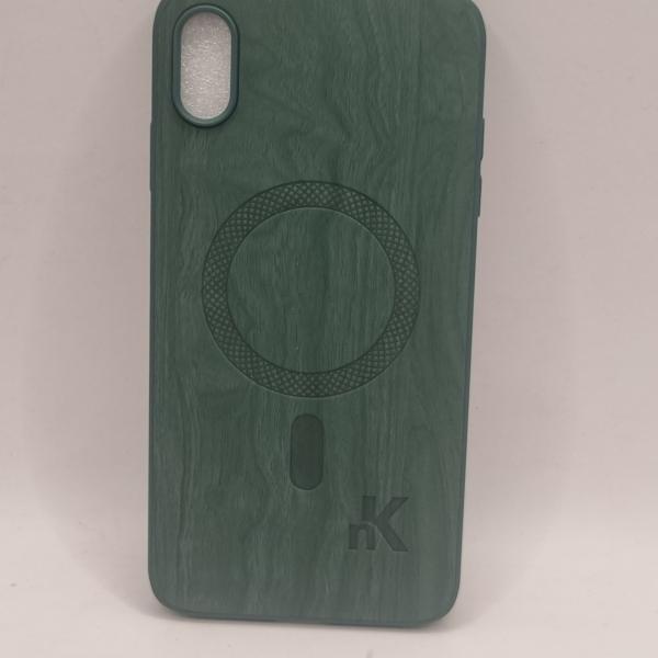 wooden MagSafe case for iPhone