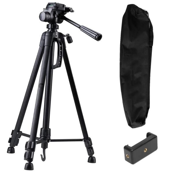 F-3366T Tripod For Mobile and Camera Black