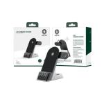 Green Lion 6-in-1 Wireless Charger With Digital Led Display And Alarm Clock