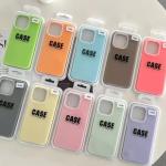 Liquid Silicone Candy Design Back Case for iPhone