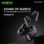 oraimo FreePods Pro ANC True Wireless Earbuds - Black