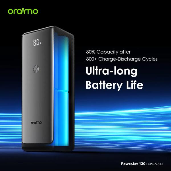 Oraimo PowerJet 130 27600mAh 130W Power Bank