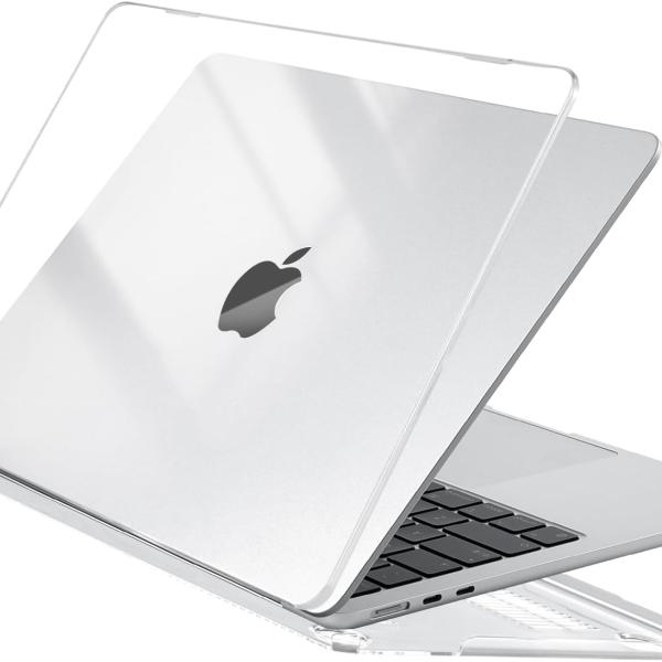 PC FROSTED CASE - TPU FRAME PROTECTION FOR MACBOOK AIR 13 - White