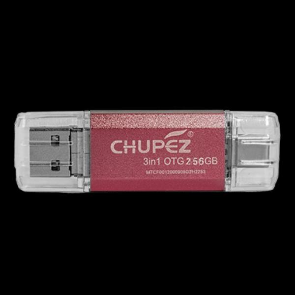 Chupez  OTG USB 3.0  + MICRO USB - 2GB,8GB,16GB,32GB,64GB BLACK