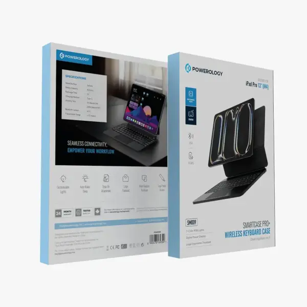 Smartcase Pro+ Wireless Keyboard Case for iPad 10th Gen