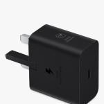 Samsung Travel Adapter UK Plug, USB Type-C (Adapter Only) - 25W - Black