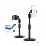 Vocal Microphone Stands For Smart Phones And Mics Black