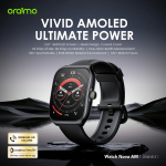 ORAIMO - Watch Nova AM 2.01 inch AMOLED Screen Curved Cover Smart Watch