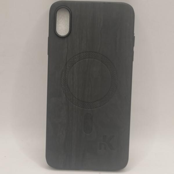 wooden MagSafe case for iPhone